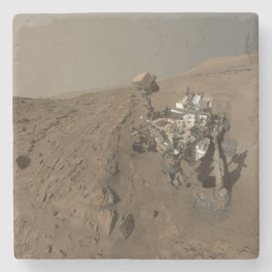 Mars Neugier Roter Marsch Landschaft Steinuntersetzer