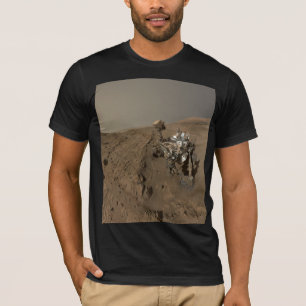 Mars Neugier Roter Marsch Landschaft T-Shirt
