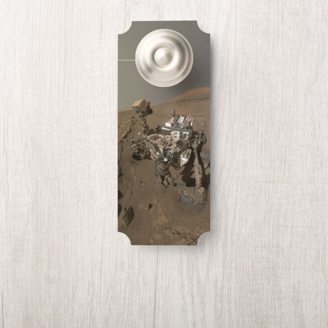 Mars Neugier Roter Marsch Landschaft Türanhänger (Auf Knauf)