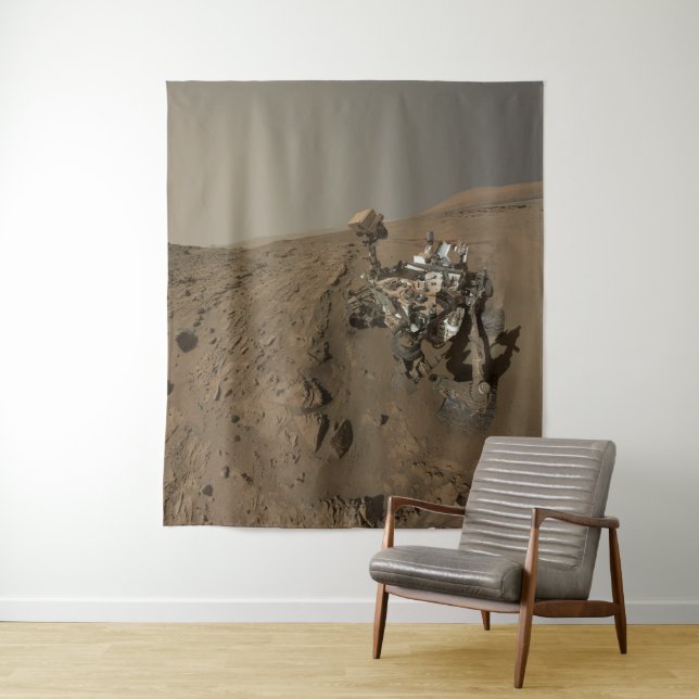 Mars Neugier Roter Marsch Landschaft Wandteppich (Beispiel)
