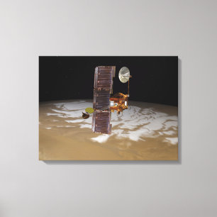 Mars-Odysseeraumfahrzeug Leinwanddruck