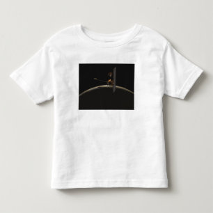 Mars-Odysseeraumfahrzeug über Marssonnenaufgang Kleinkind T-shirt