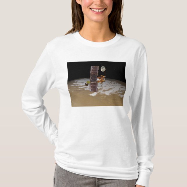 Mars Odyssey-Raumfahrzeug T-Shirt (Vorderseite)