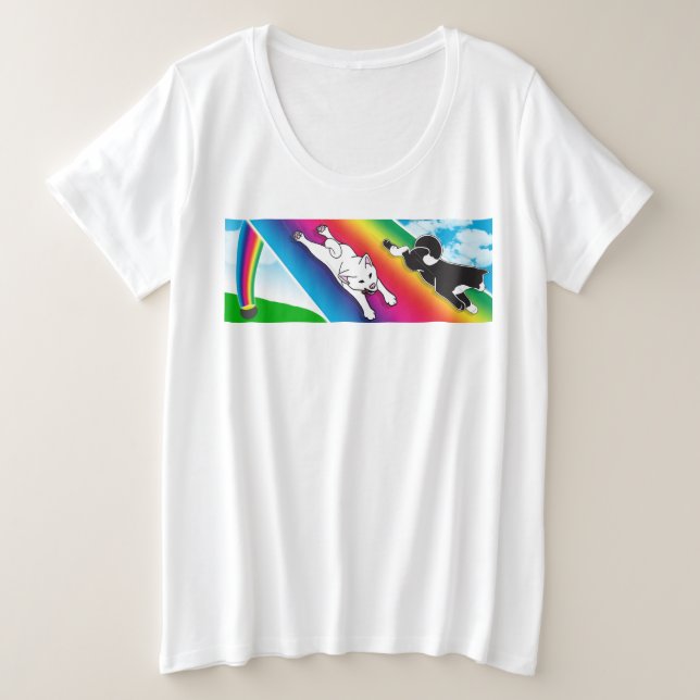 MARS plus le T-shirt chanceux de taille (Design devant)