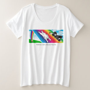 MARS plus le T-shirt chanceux de taille, marque