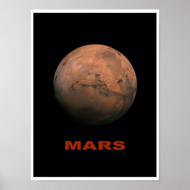 Mars Poster (Vorne)