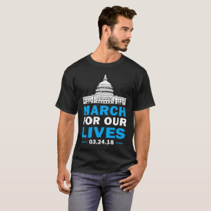 Mars pour notre les vies T-shirt T-shirt du 24