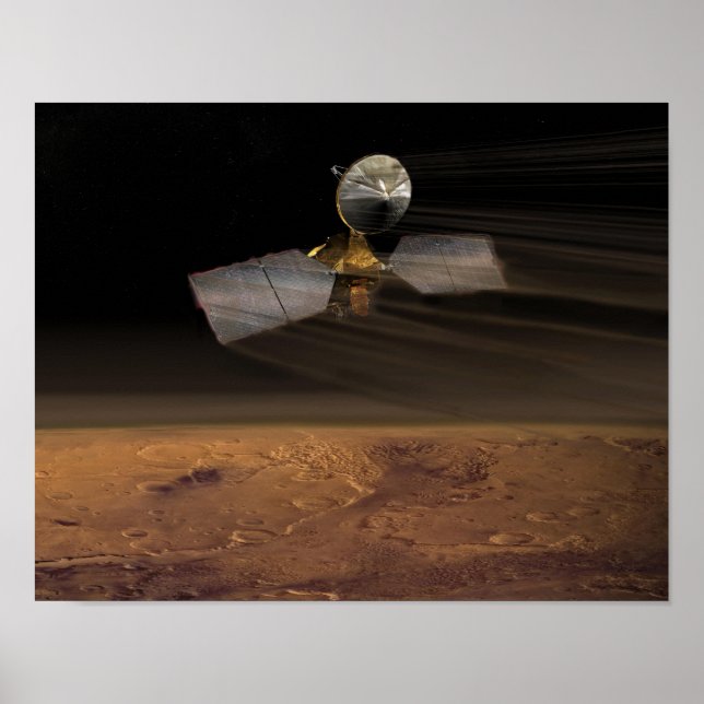 Mars Reconnaissance Orbiter Poster (Vorne)