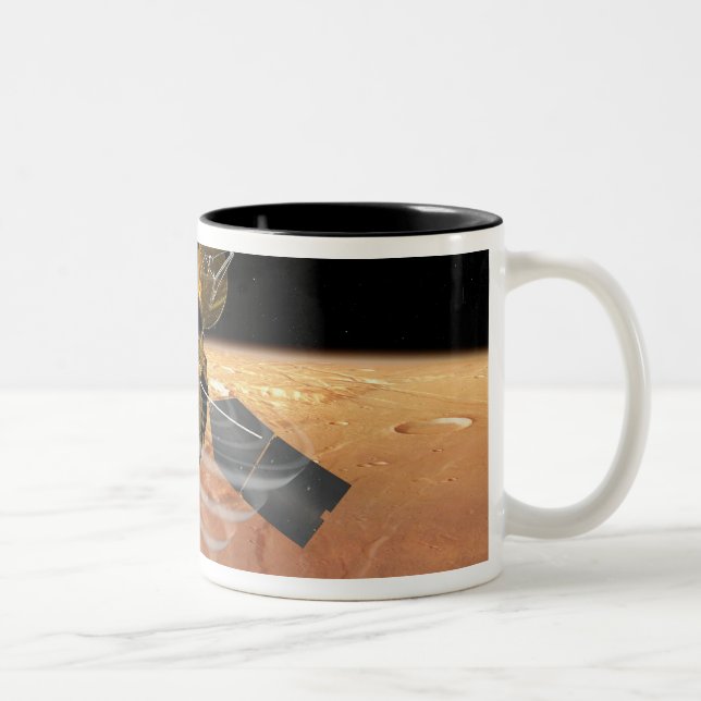 Mars Reconnaissance Orbiter Zweifarbige Tasse (Rechts)
