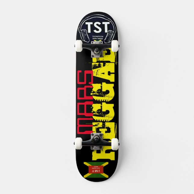 MARS REGGAE Skateboard (Vorderseite)
