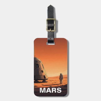 Mars reisen gepäckanhänger