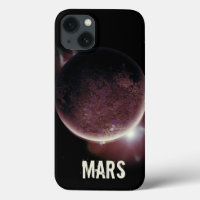Mars Roter Planet 3d Universum Illustration