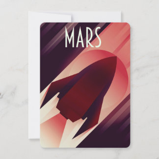 Mars Starship Art Deco Art Collection