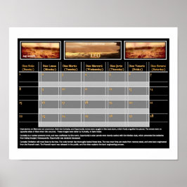 Mars Stausturm Poster