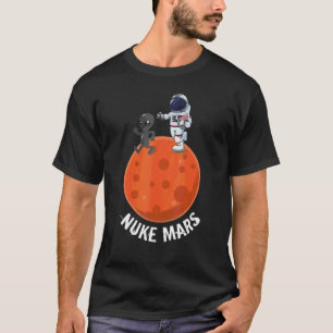 Mars T-Shirt Sonnensystem Planet Nacken Mars