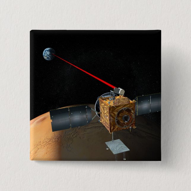 Mars Telecommunications Orbiter Button (Vorderseite)