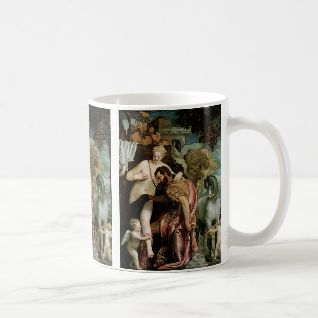 Mars und Venus durch Liebe vereint Kaffeetasse (Rechts)