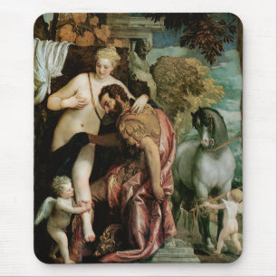 Mars und Venus durch Liebe vereint Mousepad