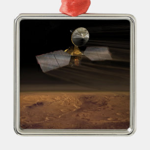 Mars-Untersuchungs-Orbiter 3 Silbernes Ornament