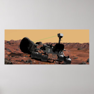 Mars-Wissenschafts-Labor Poster