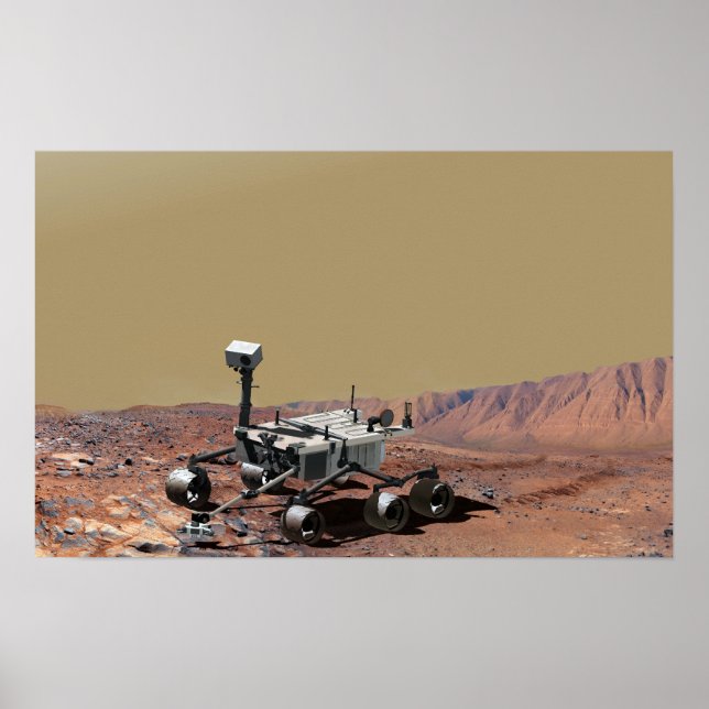 Mars - Wissenschaftslabor 3 Poster (Vorne)