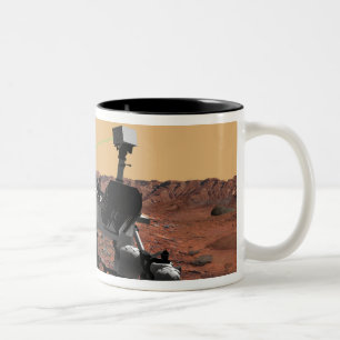 Mars - Wissenschaftslabor 3 Zweifarbige Tasse