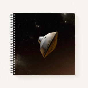 Mars Wissenschaftslabor Aeroshell Kapsel Notizbuch