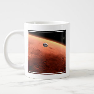 Mars Wissenschaftslabor nähernde Mars. Jumbo-Tasse