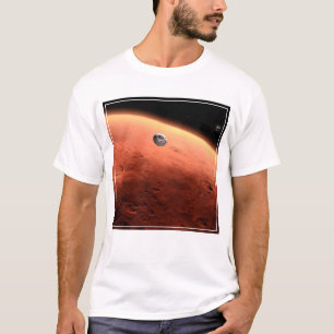 Mars Wissenschaftslabor nähernde Mars. T-Shirt