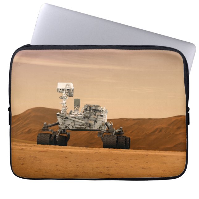 Mars Wissenschaftslabor Neugier Rover. 2 Laptopschutzhülle (Vorderseite)