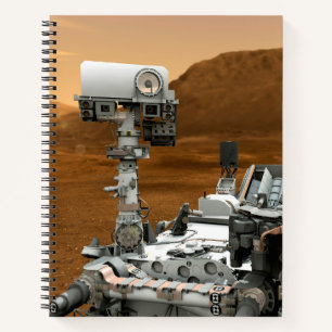 Mars Wissenschaftslabor Neugier Rover. 3 Notizbuch
