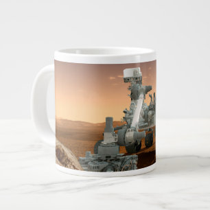 Mars Wissenschaftslabor Neugier Rover. 4 Jumbo-Tasse