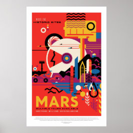 Mars | Zukunftsvisionen der NASA Poster