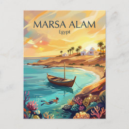 Marsa Alam Ägypten Postkarte