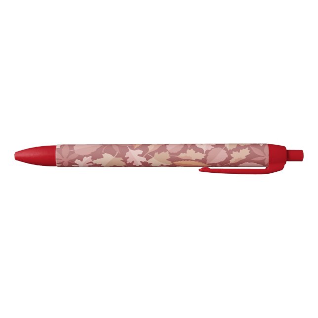Marsala-Blätter Kugelschreiber (Unterseite)