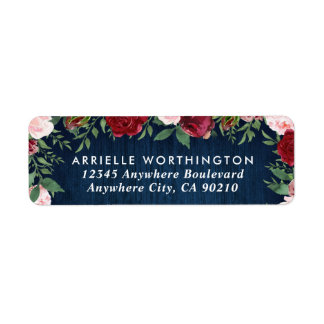 Marsala Blush Greenery Land Rustikale Hochzeit