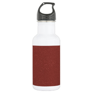 Marsala Farbe des Jahres mit Imitat verurteilen Trinkflasche