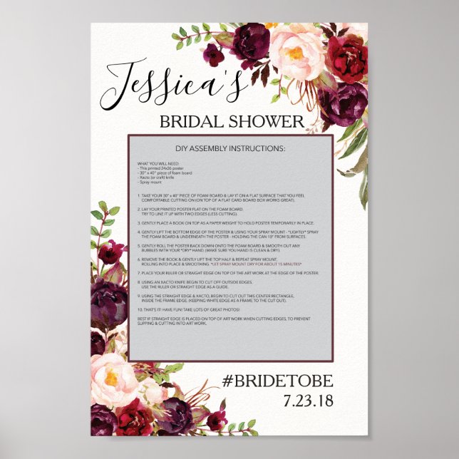 Marsala Foto Prop Plakatrahmen Poster (Vorne)