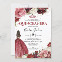 Marsala Princess Dress