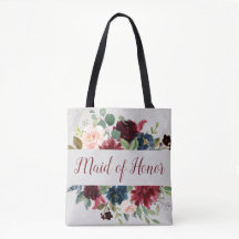 Marsala und Navy Shabby Chic Trauzeugin