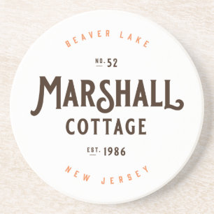 Marschall Hütte, Est. 1986 Getränkeuntersetzer