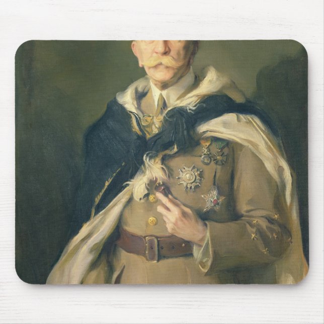 Marschall Louis Hubert Gonzalve Lyautey 1929 Mousepad (Vorne)