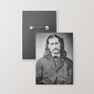 Marschall Wild Bill Hickok alter West Gunfighter Button