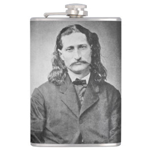 Marschall Wild Bill Hickok Old West Gunfighter Flachmann