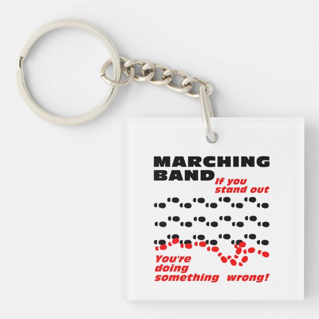 Marschband-Ausstand Schlüsselanhänger (Vorderseite)
