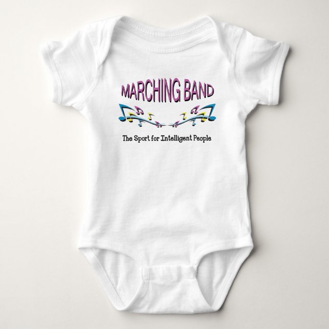 Marschband Baby Strampler (Vorderseite)
