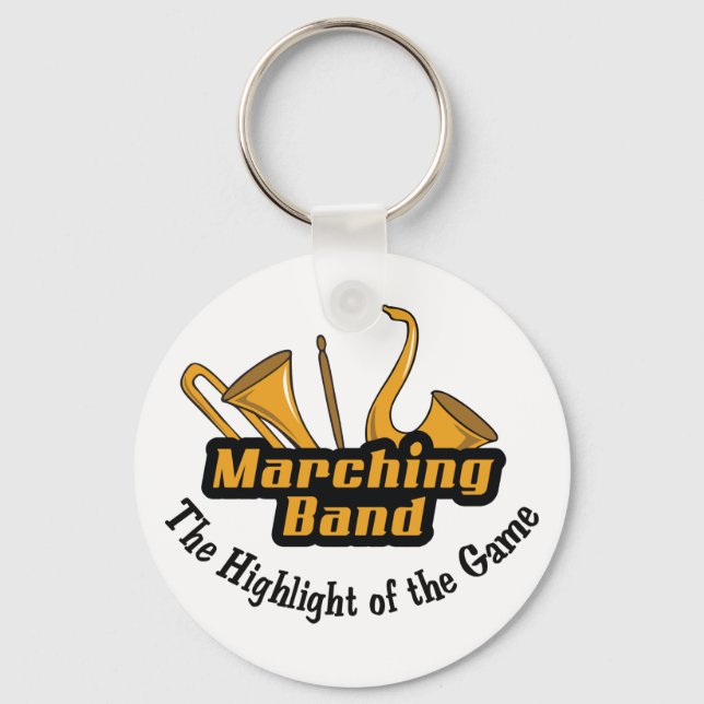 Marschband Schlüsselanhänger (Vorderseite)