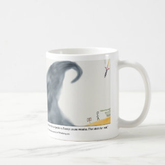 Marschflugkörper sind für wirkliches kaffeetasse