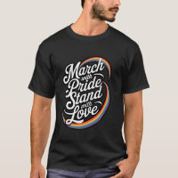 Marschieren Sie mit Stolz, stehen Sie mit Liebe-Fe