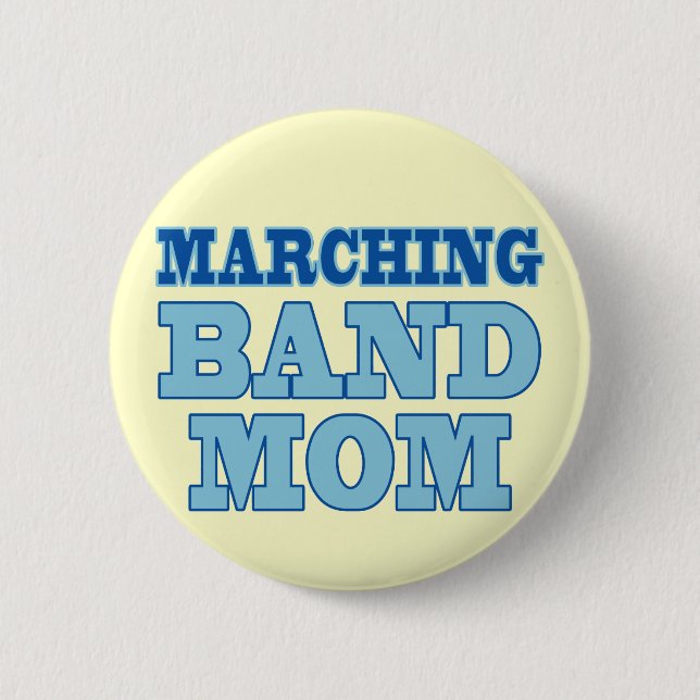 Marschierendes Band-Mama-Knopf Button (Vorderseite)